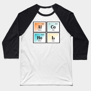 Alcohol | Periodic Table Baseball T-Shirt